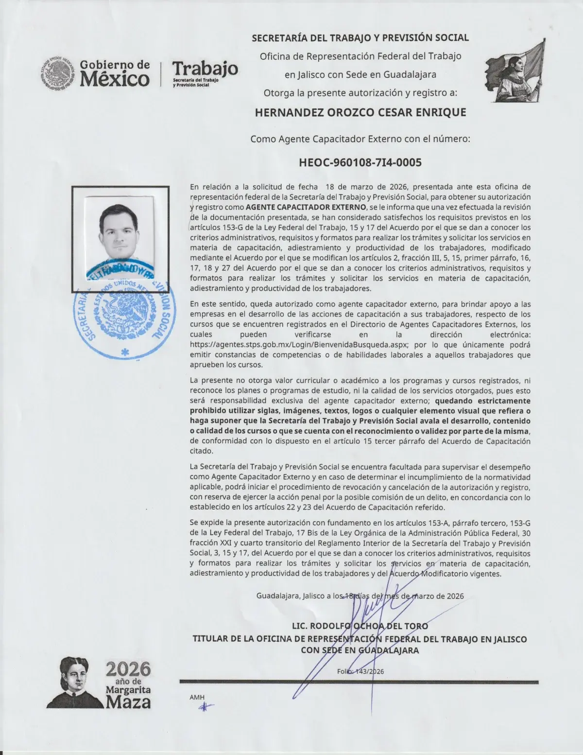 Registro STPS como Agente Capacitador Externo