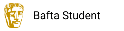 Logo de los BAFTA Student Awards con máscara dorada